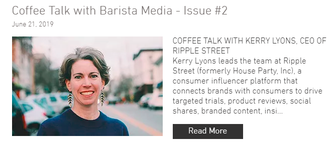 Coffee Talk with Barista Media